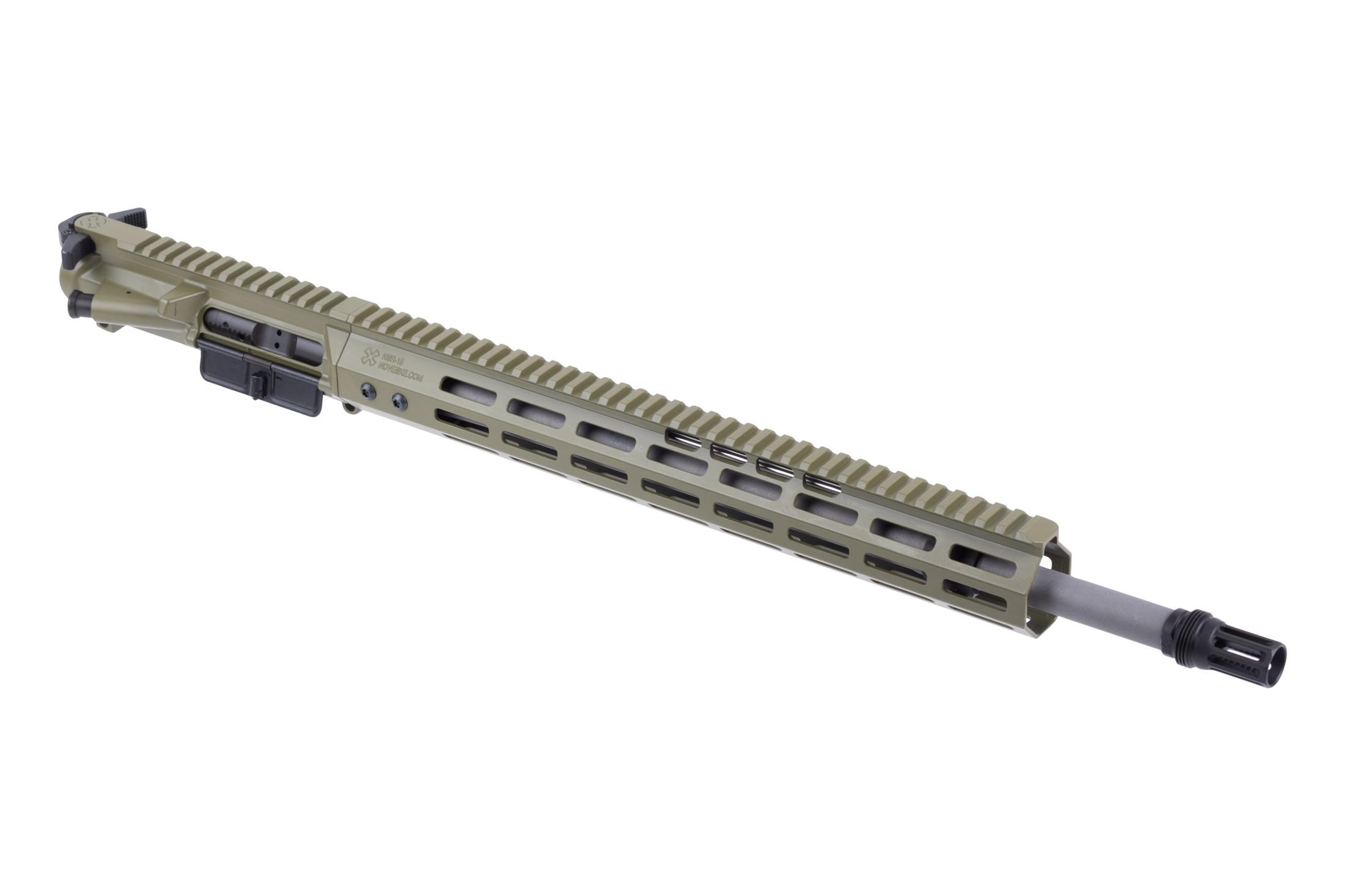 Noveske Rifleworks N4 SPR Complete AR-15 Upper Receiver - 6mm ARC - 18" - Bazooka Green